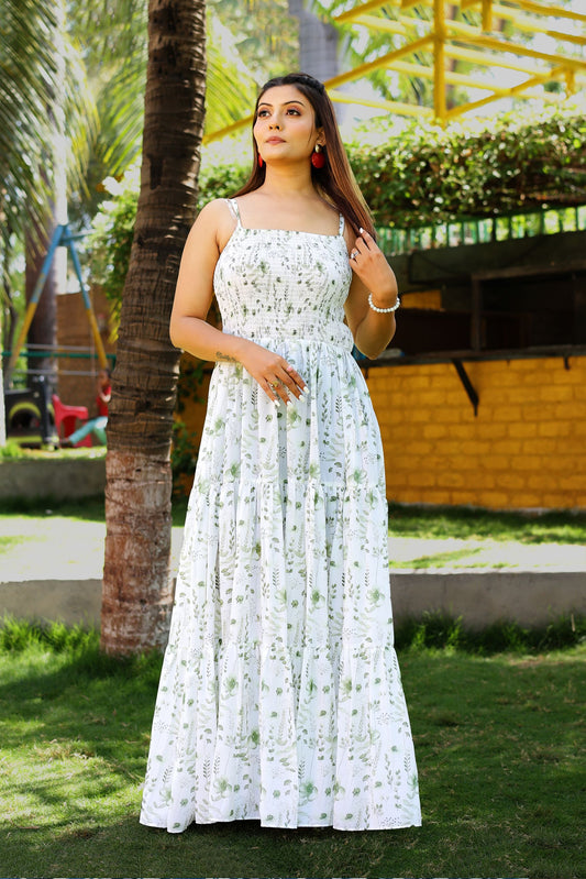White Orchid Maxi Dress